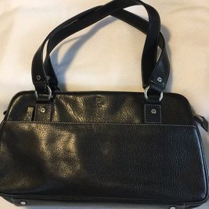 Kate Spade black leather handbag